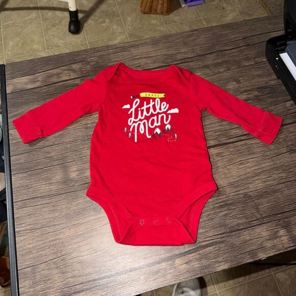 Cat & Jack Other - Cat-jack Men's Red Sleepsuits-babygrows